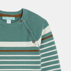 كنزة تريكو مخططة فاخرة...